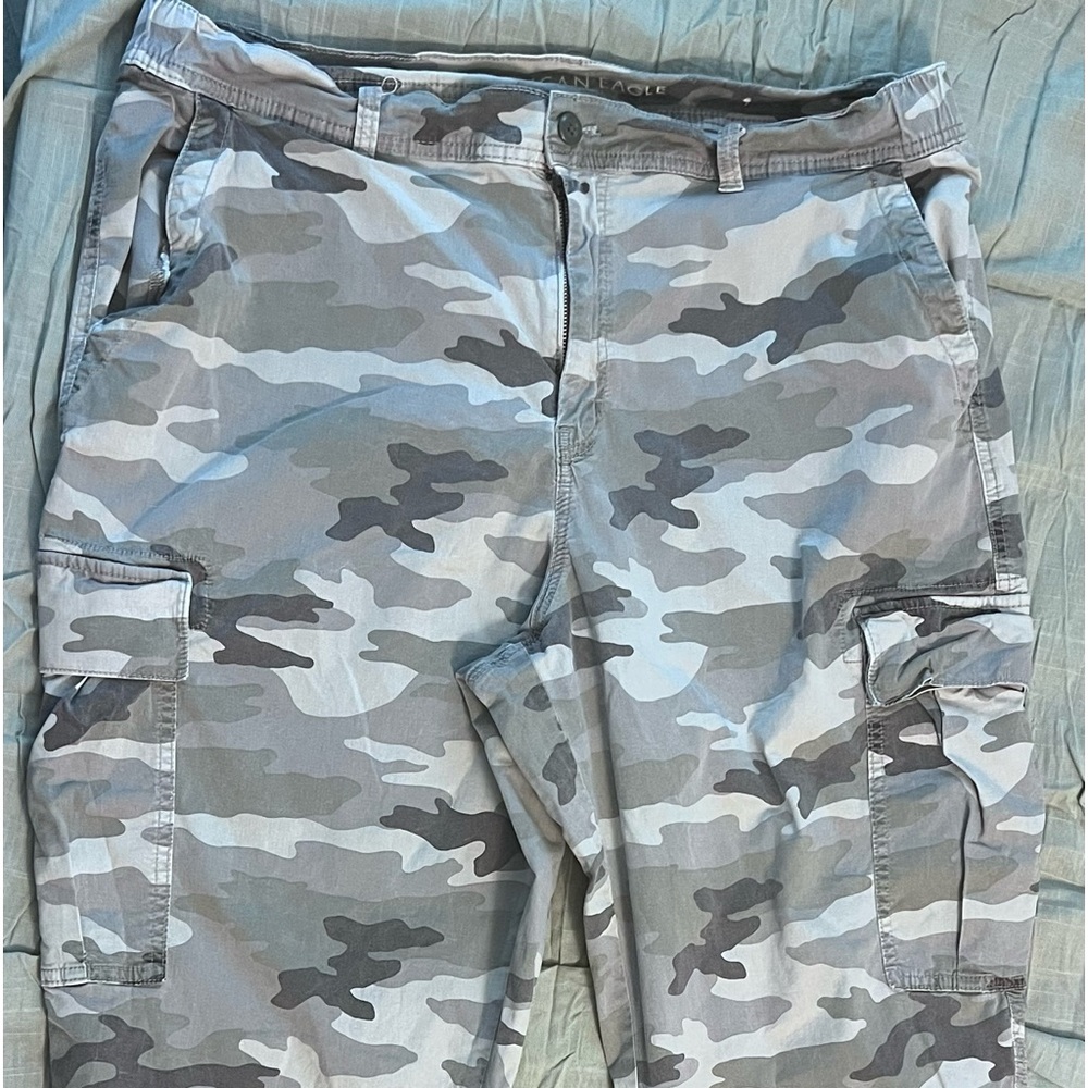 American Eagle super stretch camo cargo jogger 20 Long